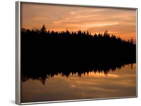 Sunset over Bass Harbor Marsh, Acadia National Park, Maine, USA-Jerry & Marcy Monkman-Framed Photographic Print