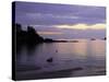 Sunset Over Bay, Dinard, Cote d'Emeraude (Emerald Coast), Cotes d'Armor, Brittany, France-David Hughes-Stretched Canvas