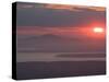 Sunset over Blue Hill, Acadia National Park, Maine, USA-Jerry & Marcy Monkman-Stretched Canvas