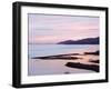 Sunset over Burrard Inlet and the Strait of Georgia, Vancouver, British Columbia, Canada-Christian Kober-Framed Photographic Print
