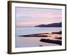 Sunset over Burrard Inlet and the Strait of Georgia, Vancouver, British Columbia, Canada-Christian Kober-Framed Photographic Print