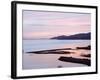 Sunset over Burrard Inlet and the Strait of Georgia, Vancouver, British Columbia, Canada-Christian Kober-Framed Photographic Print