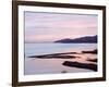 Sunset over Burrard Inlet and the Strait of Georgia, Vancouver, British Columbia, Canada-Christian Kober-Framed Photographic Print