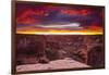 Sunset over Canyon De Chelly, Canyon De Chelly National Monument-Russ Bishop-Framed Photographic Print