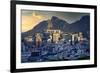 Sunset over Cape Town city, South Africa, Africa-G&M Therin-Weise-Framed Photographic Print