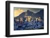 Sunset over Cape Town city, South Africa, Africa-G&M Therin-Weise-Framed Photographic Print