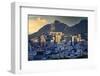 Sunset over Cape Town city, South Africa, Africa-G&M Therin-Weise-Framed Photographic Print