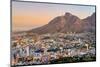 Sunset over Cape Town city, South Africa, Africa-G&M Therin-Weise-Mounted Photographic Print