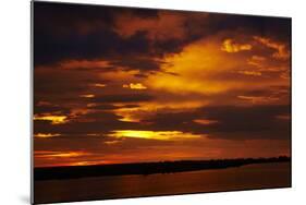 Sunset over Chobe River, Chobe Safari Lodge, Kasane, Botswana, Africa-David Wall-Mounted Photographic Print