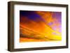 Sunset over City-maksheb-Framed Photographic Print