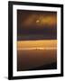 Sunset over Cook Inlet and Downtown Anchorage, Alaska.-Ethan Welty-Framed Photographic Print