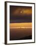 Sunset over Cook Inlet and Downtown Anchorage, Alaska.-Ethan Welty-Framed Photographic Print