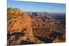 Sunset over Dead Horse Point State Park, Utah, United States of America, North America-Gary Cook-Mounted Photographic Print