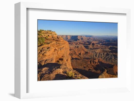 Sunset over Dead Horse Point State Park, Utah, United States of America, North America-Gary Cook-Framed Photographic Print