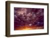 Sunset over Eastern, Washington State, Aerial View-Stuart Westmorland-Framed Photographic Print