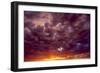 Sunset over Eastern, Washington State, Aerial View-Stuart Westmorland-Framed Photographic Print