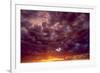 Sunset over Eastern, Washington State, Aerial View-Stuart Westmorland-Framed Photographic Print