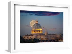 Sunset over Eternity-Marco Carmassi-Framed Photographic Print