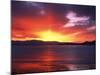 Sunset over Farmington Bay, Utah, USA-Scott T. Smith-Mounted Photographic Print