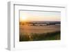 Sunset over Fields Just Outside Guildford, Surrey, England, United Kingdom, Europe-Matthew Williams-Ellis-Framed Photographic Print