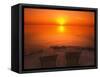 Sunset over Florida Bay-James Randklev-Framed Stretched Canvas