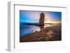 Sunset over Four Mile Beach Santa Cruz-Mike Wilson-Framed Photographic Print