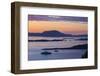 Sunset over Giske Island, Sunnmore, More Og Romsdal, Norway, Scandinavia, Europe-Doug Pearson-Framed Photographic Print