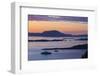 Sunset over Giske Island, Sunnmore, More Og Romsdal, Norway, Scandinavia, Europe-Doug Pearson-Framed Photographic Print