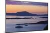 Sunset over Giske Island, Sunnmore, More Og Romsdal, Norway, Scandinavia, Europe-Doug Pearson-Mounted Photographic Print