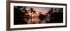 Sunset over Hotel Pool, Lombok, West Nusa Tenggara, Indonesia-null-Framed Photographic Print