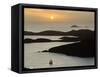 Sunset Over Inlet to Charlotte, Amalie, St. Thomas, Us Virgin Islands, West Indies-Fred Friberg-Framed Stretched Canvas