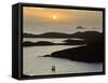 Sunset Over Inlet to Charlotte, Amalie, St. Thomas, Us Virgin Islands, West Indies-Fred Friberg-Framed Stretched Canvas