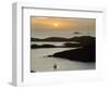 Sunset Over Inlet to Charlotte, Amalie, St. Thomas, Us Virgin Islands, West Indies-Fred Friberg-Framed Photographic Print