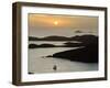 Sunset Over Inlet to Charlotte, Amalie, St. Thomas, Us Virgin Islands, West Indies-Fred Friberg-Framed Photographic Print