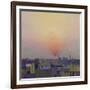 Sunset over Jama Masjid, Delhi II-Andrew Gifford-Framed Giclee Print