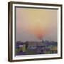 Sunset over Jama Masjid, Delhi II-Andrew Gifford-Framed Giclee Print