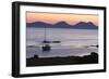 Sunset over Jura Seen from Kintyre, Argyll and Bute, Scotland-Peter Thompson-Framed Photographic Print