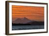 Sunset over Komodo National Park, Rinca Island, Flores Sea, Indonesia, Southeast Asia, Asia-Michael Nolan-Framed Photographic Print