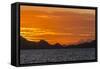 Sunset over Komodo National Park, Rinca Island, Flores Sea, Indonesia, Southeast Asia, Asia-Michael Nolan-Framed Stretched Canvas