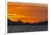 Sunset over Komodo National Park, Rinca Island, Flores Sea, Indonesia, Southeast Asia, Asia-Michael Nolan-Framed Photographic Print