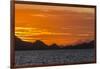 Sunset over Komodo National Park, Rinca Island, Flores Sea, Indonesia, Southeast Asia, Asia-Michael Nolan-Framed Photographic Print