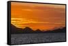 Sunset over Komodo National Park, Rinca Island, Flores Sea, Indonesia, Southeast Asia, Asia-Michael Nolan-Framed Stretched Canvas