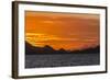 Sunset over Komodo National Park, Rinca Island, Flores Sea, Indonesia, Southeast Asia, Asia-Michael Nolan-Framed Photographic Print