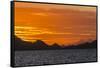 Sunset over Komodo National Park, Rinca Island, Flores Sea, Indonesia, Southeast Asia, Asia-Michael Nolan-Framed Stretched Canvas