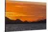 Sunset over Komodo National Park, Rinca Island, Flores Sea, Indonesia, Southeast Asia, Asia-Michael Nolan-Stretched Canvas