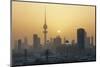 Sunset over Kuwait City-Jon Hicks-Mounted Photographic Print