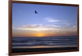 Sunset over La Jolla Coast, California, United States of America, North America-Thomas L-Framed Photographic Print