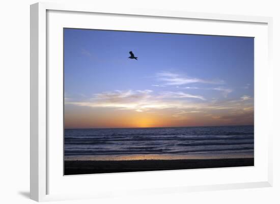 Sunset over La Jolla Coast, California, United States of America, North America-Thomas L-Framed Photographic Print