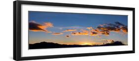 Sunset over Lago del San Pablo, Imbabura Province, Ecuador-null-Framed Photographic Print