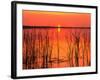 Sunset over Lake Hamilton-James Randklev-Framed Photographic Print